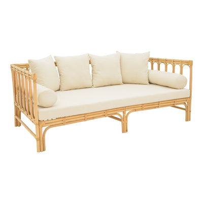 Canapea de gradina Alessa Boho Natural 200x100x76 cm