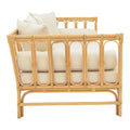 Canapea de gradina Alessa Boho, Natural, 200x100x76 cm, detaliu produs