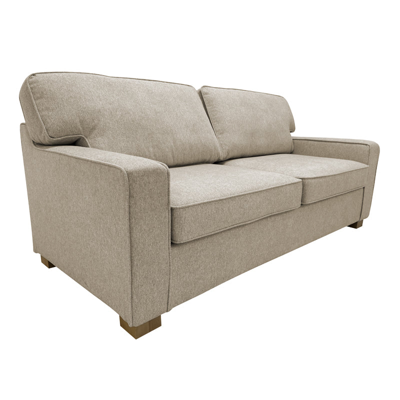 Canapea extensibila 2 locuri Polaris, Crem, 181x91x83 cm, perspectiva suplimentara