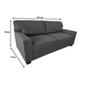 Canapea extensibila 2 locuri Polaris, Crem, 181x91x83 cm, foto produs 7