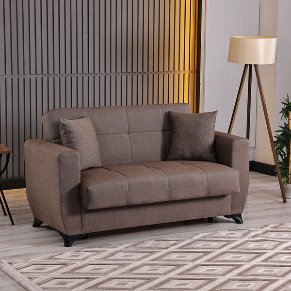 Canapea extensibila 2-seater sofabed Modesto, Stofa, 153x84x86 cm