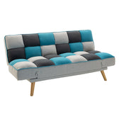 Canapea extensibila 3 locuri Andy stofa Multicolora, Multicolor, 177x91x86 cm, detaliu produs
