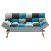 Canapea extensibila 3 locuri Andy stofa Multicolora, Multicolor, 177x91x86 cm, perspectiva suplimentara