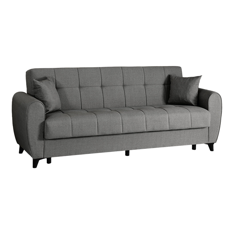 Canapea extensibila 3-seater sofabed Lincoln, Stofa, 226x84x93 cm - Antracit
