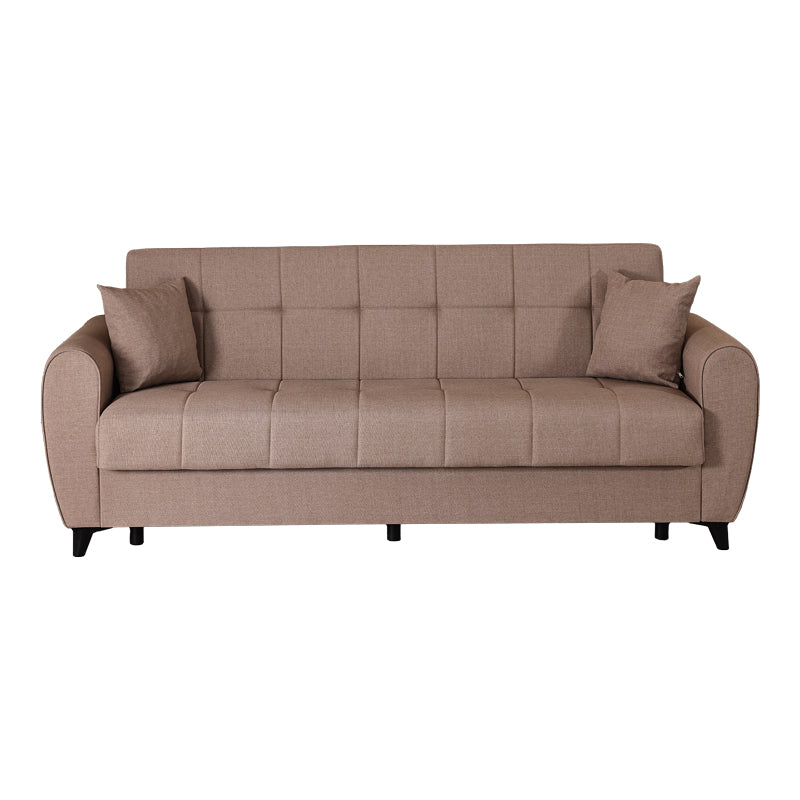 Canapea extensibila 3-seater sofabed Lincoln, Stofa, 226x84x93 cm - Bej