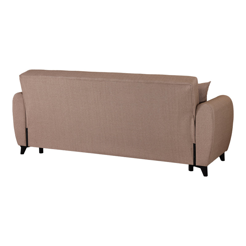 Canapea extensibila 3-seater sofabed Lincoln, Stofa, 226x84x93 cm - Bej