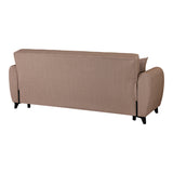 Canapea extensibila 3-seater sofabed Lincoln, Stofa, 226x84x93 cm - Bej