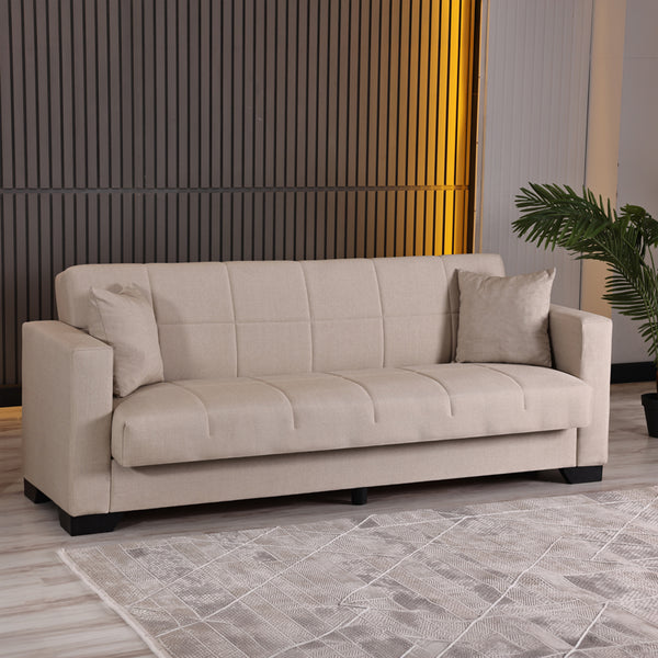Canapea extensibila 3-seater sofabed Vox, Stofa, 210x84x83 cm