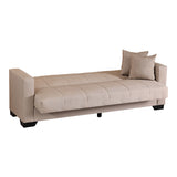 Canapea extensibila 3-seater sofabed Vox, Stofa, 210x84x83 cm - Crem