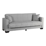Canapea extensibila 3-seater sofabed Vox, Stofa, 210x84x83 cm - Gri