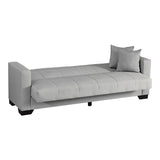 Canapea extensibila 3-seater sofabed Vox, Stofa, 210x84x83 cm - Gri