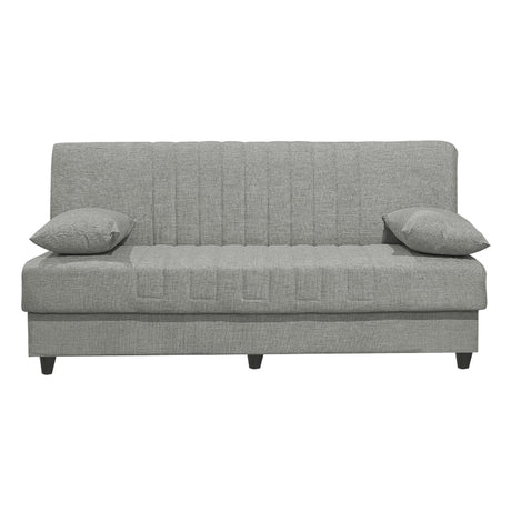 Canapea extensibila cu 3 locuri Romina cu spatiu de depozitare, 190x85x90 cm