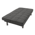 Canapea extensibila cu 3 locuri Travis cu stofa, gri, 175x83x74 cm, foto produs 12