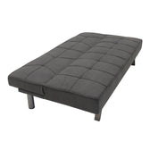 Canapea extensibila cu 3 locuri Travis cu stofa, gri, 175x83x74 cm, foto produs 12