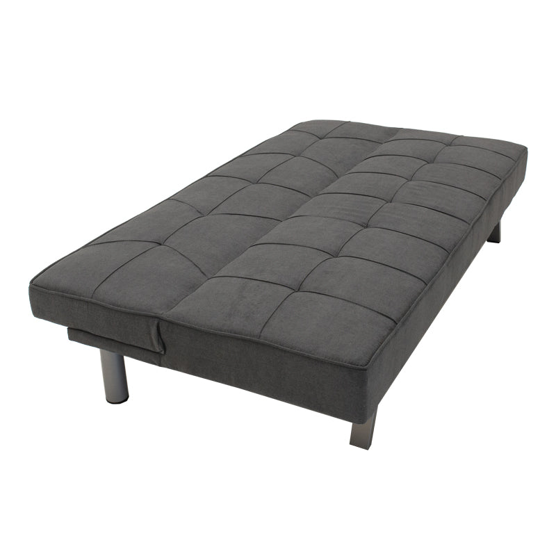 Canapea extensibila cu 3 locuri Travis cu stofa, gri, 175x83x74 cm, foto produs 12