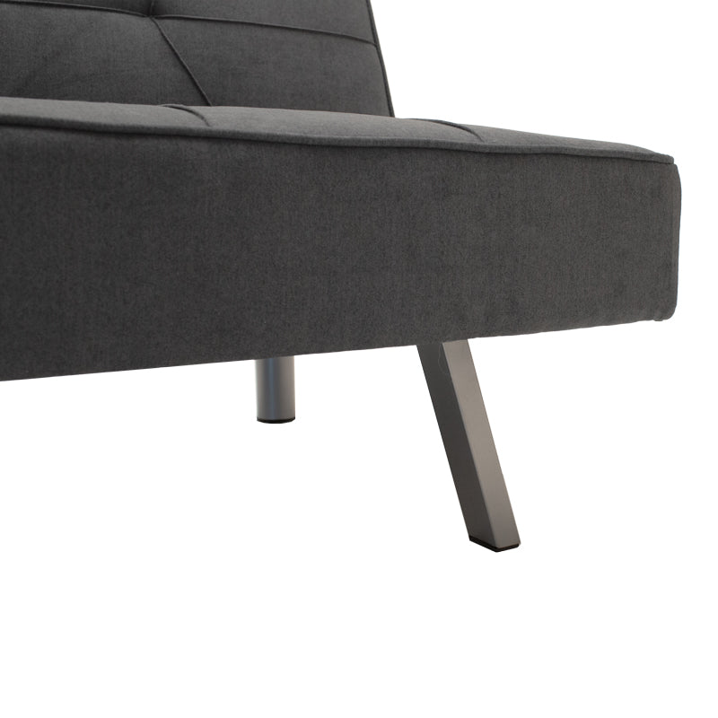 Canapea extensibila cu 3 locuri Travis cu stofa, gri, 175x83x74 cm, foto produs 15