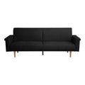 Canapea extensibilă cu funcție de pat Flexo, antracit, 220x84x82 cm, foto produs