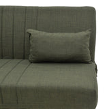 Canapea extensibila cu 3 locuri Romina cu spatiu de depozitare, 190x85x90 cm - Verde