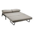 Canapea extensibila Fancy, Stofa, Bej, 150x98x70 cm, detaliu produs