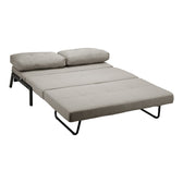 Canapea extensibila Fancy, Stofa, Bej, 150x98x70 cm, detaliu produs