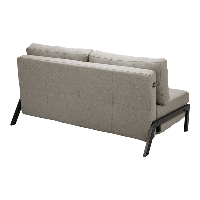 Canapea extensibila Fancy, Stofa, Bej, 150x98x70 cm, imagine produs 4