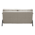Canapea extensibila Fancy, Stofa, Bej, 150x98x70 cm, imagine produs 7