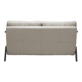 Canapea extensibila Fancy, Stofa, Bej, 150x98x70 cm, imagine produs 7