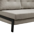 Canapea extensibila Fancy, Stofa, Bej, 150x98x70 cm, imagine produs 9