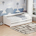 Canapea extensibila Sofa-Bed Benato, Alb, 90x190 cm