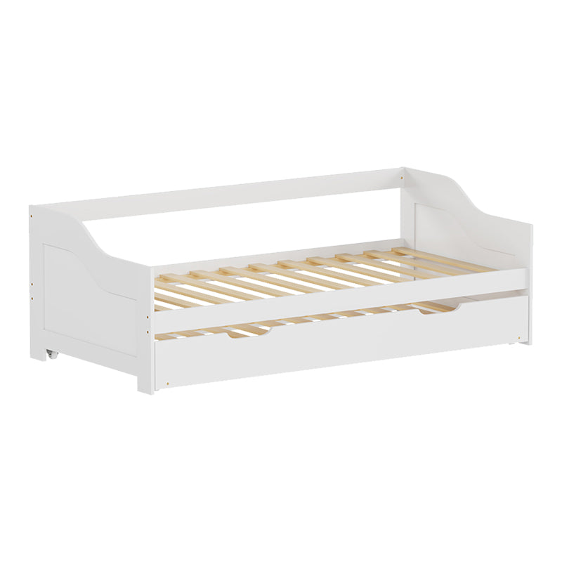 Canapea extensibila Sofa-Bed Benato, Alb, 90x190 cm