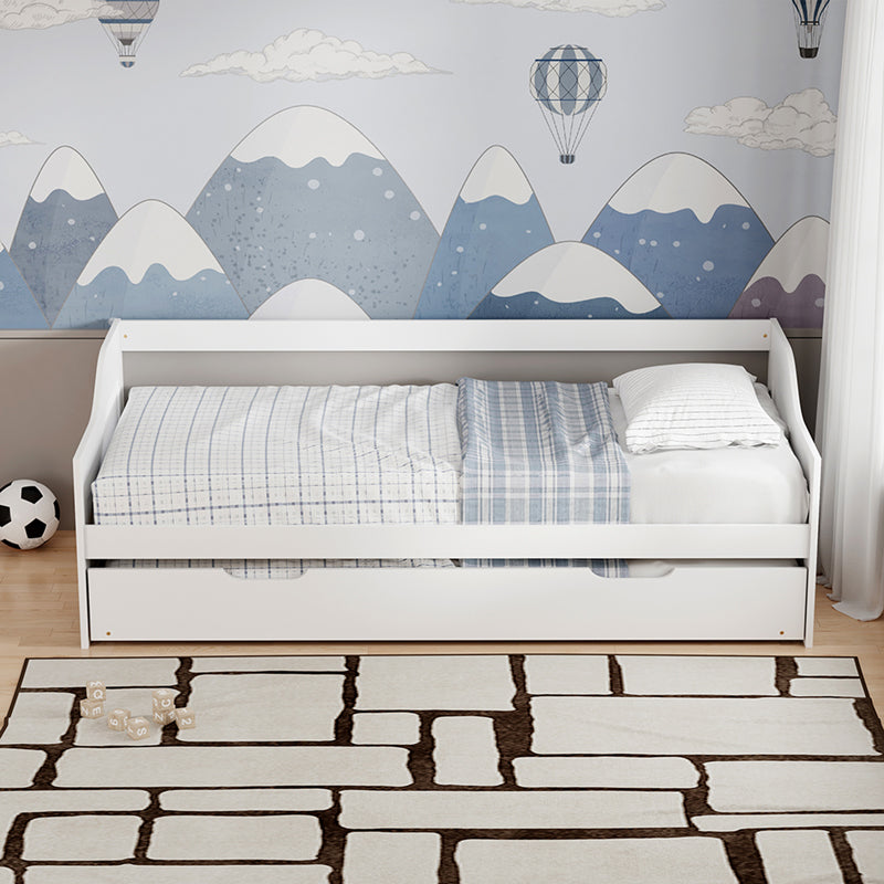 Canapea extensibila Sofa-Bed Benato, Alb, 90x190 cm