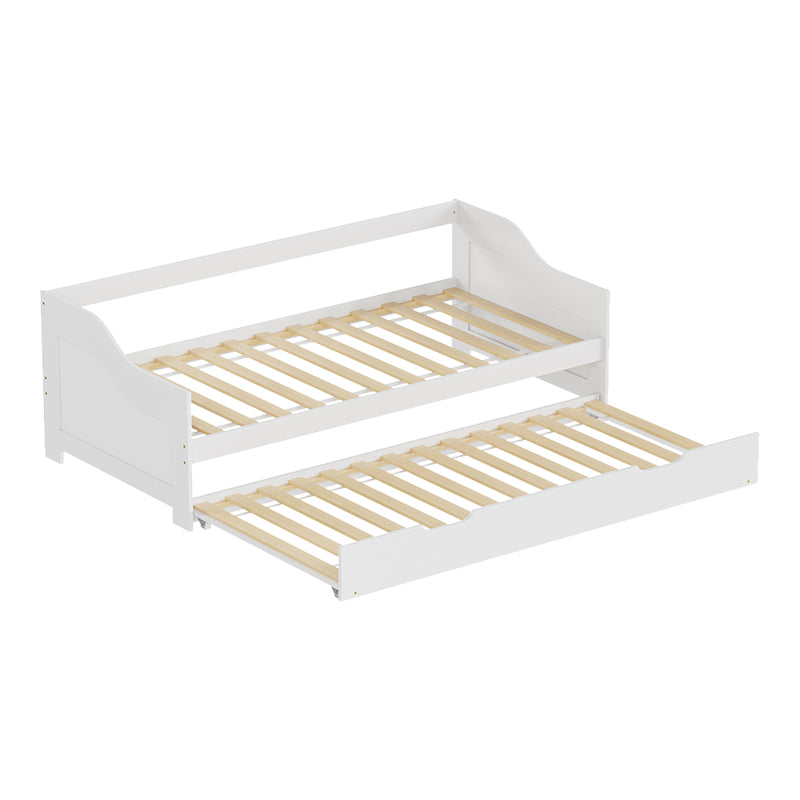 Canapea extensibila Sofa-Bed Benato, Alb, 90x190 cm