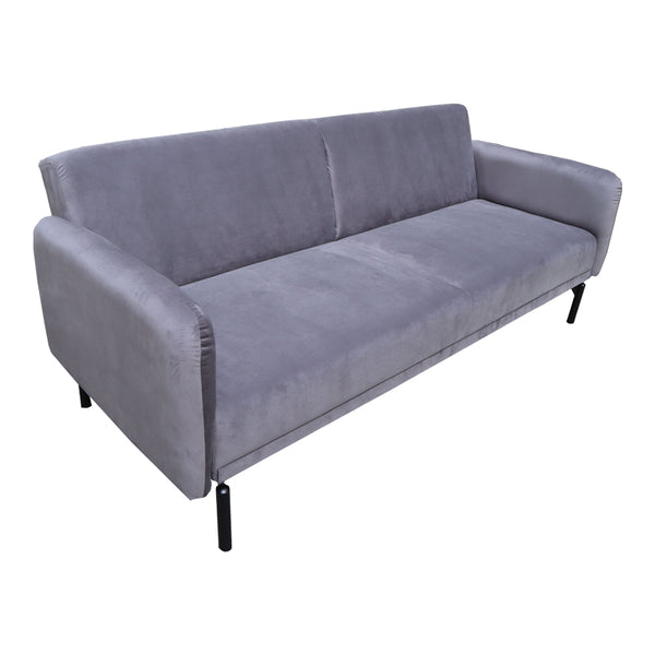 Canapea extensibila Veluto, 3 locuri, catifea, 197x85x83 cm