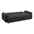 Canapea Harmonious, Stofa teddy, Antracit, 224x92x81 cm, detaliu produs