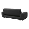 Canapea Harmonious, Stofa teddy, Antracit, 224x92x81 cm, imagine produs 4