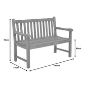 Canapea Nat Boho, Natural, 120x57x96 cm, foto produs 8