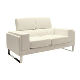 Canapea Shea 2 Locuri Ivory, Bej, 158x80x87 cm