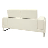 Canapea Shea 2 Locuri Ivory, Bej, 158x80x87 cm