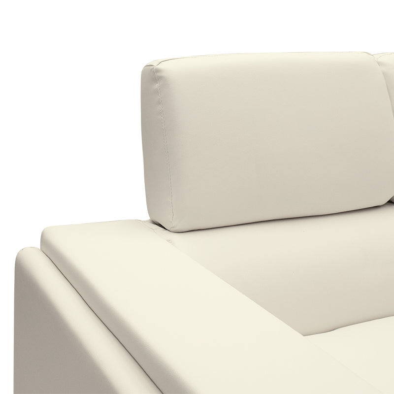 Canapea Shea 3 Locuri Ivory, Bej, 198x80x87 cm