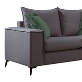 Canapea Verona 2 locuri antracit - perne chiparos, 173x93x100 cm, detaliu produs