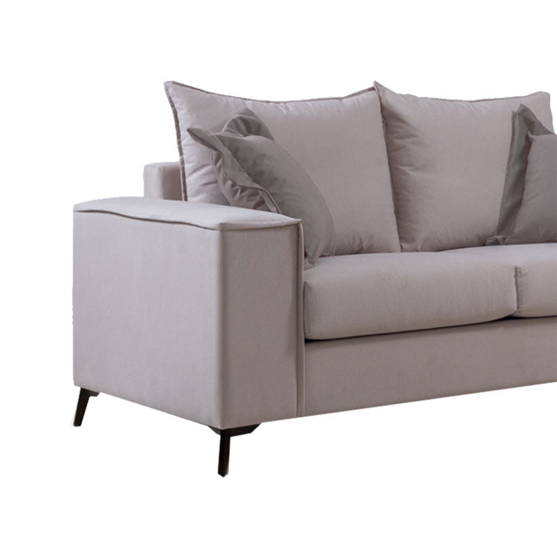 Canapea Verona 2 locuri crem - perne Latte, 173x93x100 cm, imagine suplimentara