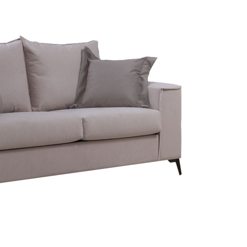 Canapea Verona 2 locuri crem - perne Latte, 173x93x100 cm, detaliu produs