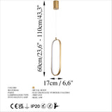 Candelabru Can - 13561, Auriu