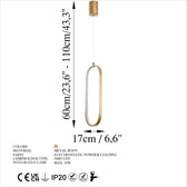 Candelabru Can - 13561, Auriu