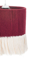 Candelabru TM257, Rosu bordo