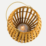 Candlestick 1019-2, Stejar, 27x60x27 cm