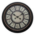 Ceas de perete Docto antica neagra D56x5 cm