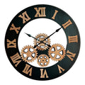 Ceas de perete Graniz metal neagra 60x60 cm