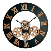 Ceas de perete Graniz metal neagra 60x60 cm