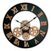 Ceas de perete Graniz metal neagra 60x60 cm